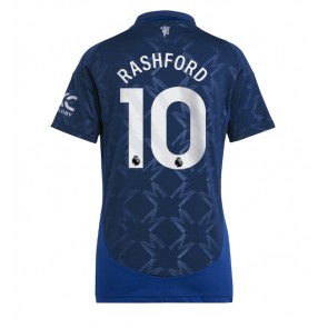 Manchester United Marcus Rashford #10 Bortatröja Dam 2024-25 Kortärmad